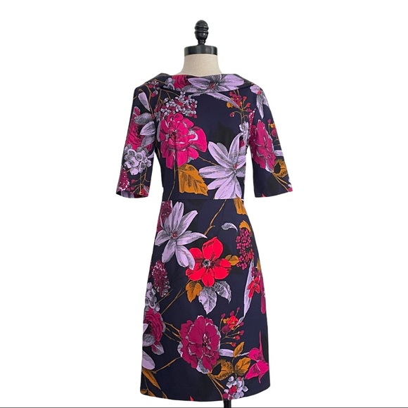 Trina Turk Multi-Color Soirée Floral Dress - Picture 3 of 7